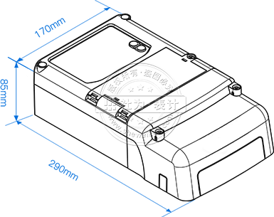 长沙威胜DTSD341-MC3尺寸图